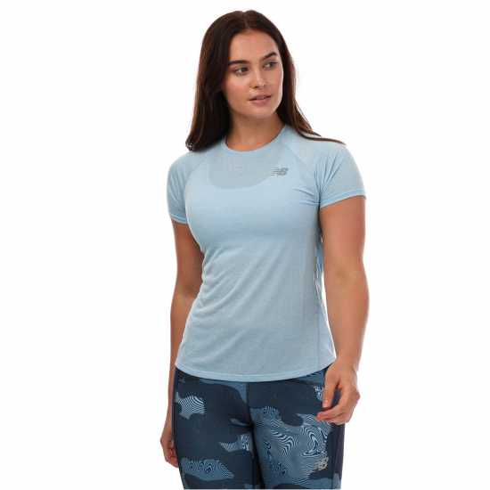New Balance Impact Run T-Shirt  Дамски тениски и фланелки