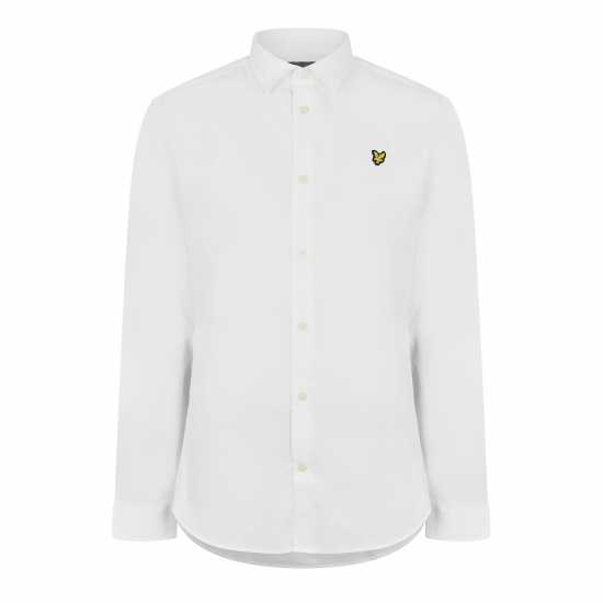 Lyle And Scott Slim-Fit Long Sleeve Poplin Shirt  