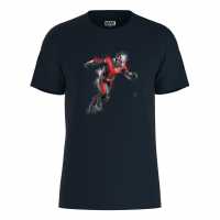 Marvel Ant Man Running T-Shirt Navy Дамски стоки с герои