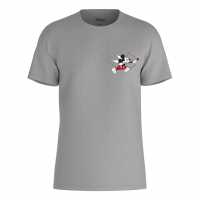 Character Disney Mickey Mouse Arrow Heart T-Shirt Grey Дамски стоки с герои