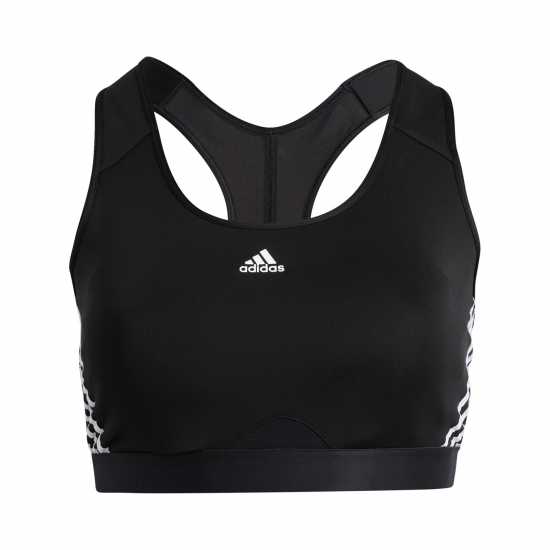 Спортни сутиени Adidas Powerreact Training Medium-Support 3-Stripe Adidas Powerreact Training Medium-Support 3-Stripe Спортни сутиени
