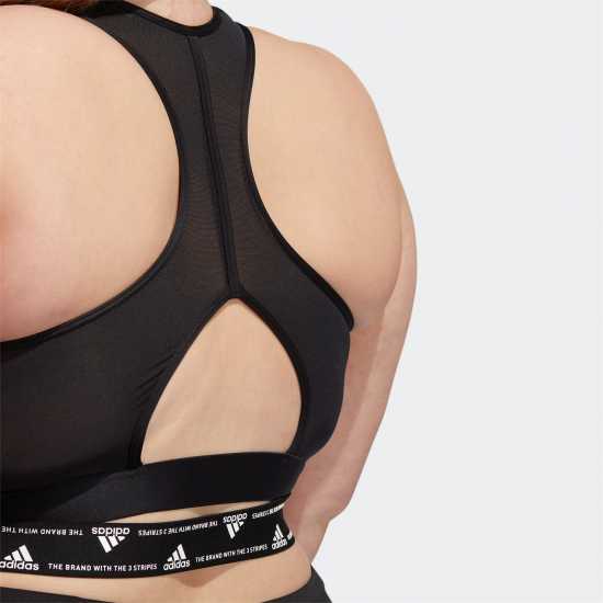 Спортни сутиени Adidas Powerreact Training Medium-Support 3-Stripe Adidas Powerreact Training Medium-Support 3-Stripe Спортни сутиени