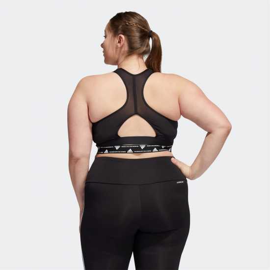 Спортни сутиени Adidas Powerreact Training Medium-Support 3-Stripe Adidas Powerreact Training Medium-Support 3-Stripe Спортни сутиени