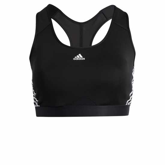 Спортни сутиени Adidas Powerreact Training Medium-Support 3-Stripe Adidas Powerreact Training Medium-Support 3-Stripe Спортни сутиени