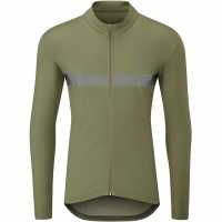 Mens Club Thermal Jersey,  Khaki Green  Облекло за колоездене