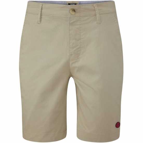 Mens Stretch Cotton Twill Shorts,  Khaki  Мъжки къси панталони