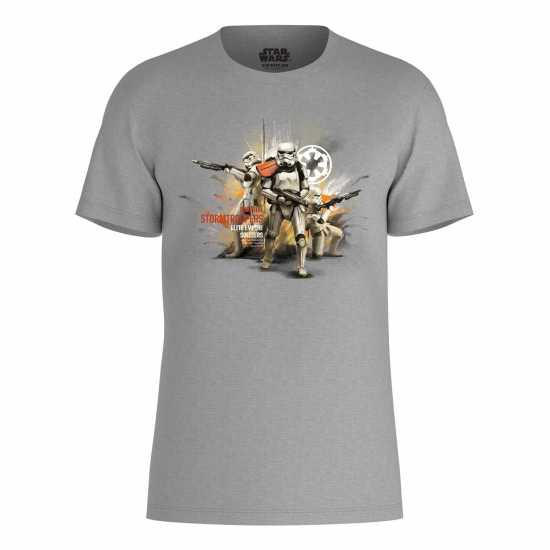 Character Star Wars Imperial Stormtroopers T-Shirt Grey Дамски стоки с герои