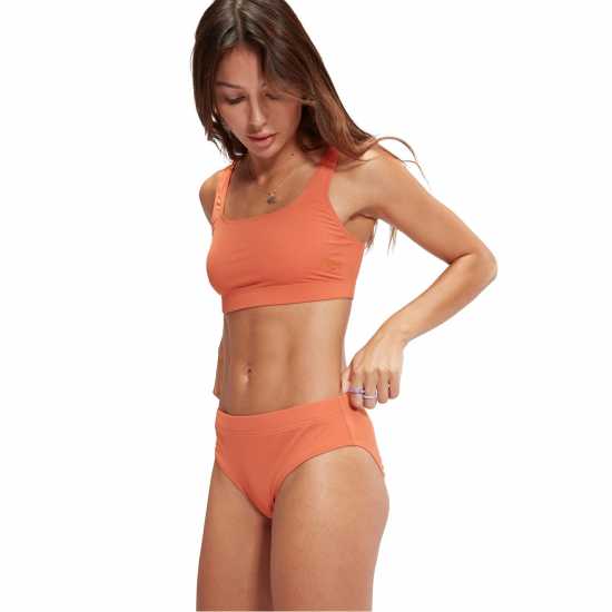 Speedo Textured Deep U-Back Bikini  