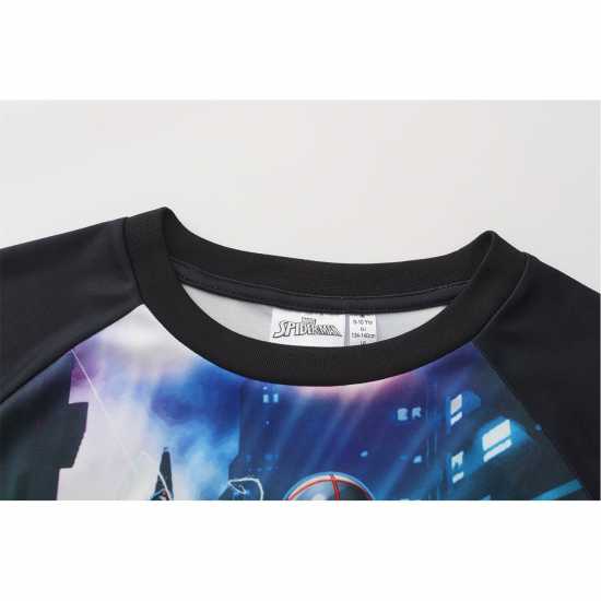 Character Junior Sports Tee And Short Set Спайдърмен Детско облекло с герои