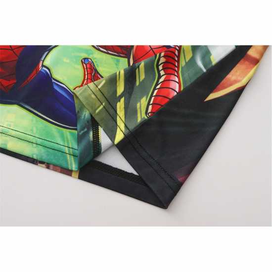 Character Junior Sports Tee And Short Set Спайдърмен Детско облекло с герои