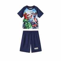 Character Junior Sports Tee And Short Set Чудо Детско облекло с герои