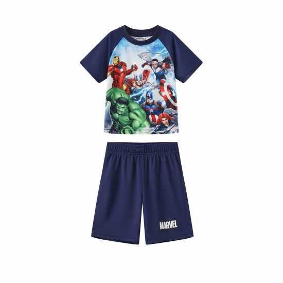 Детско облекло с герои Character Junior Sports Tee And Short Set Чудо Character Junior Sports Tee And Short Set Чудо Детско облекло с герои