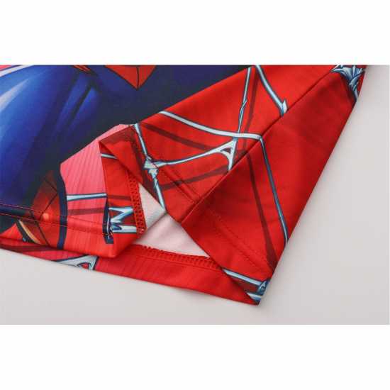 Character Junior Sports Tee And Short Set Спайдърмен Детско облекло с герои