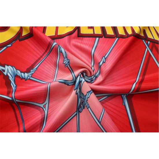 Character Junior Sports Tee And Short Set Спайдърмен Детско облекло с герои