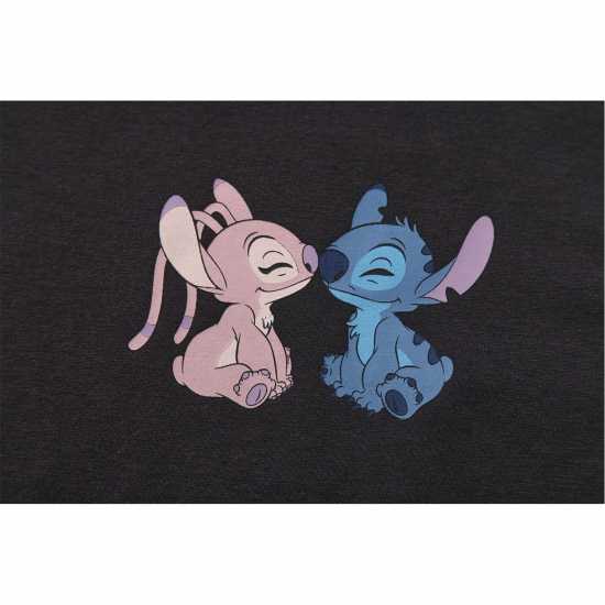 Character Short Sleeve T-Shirt Infant Girls Stitch Детско облекло с герои