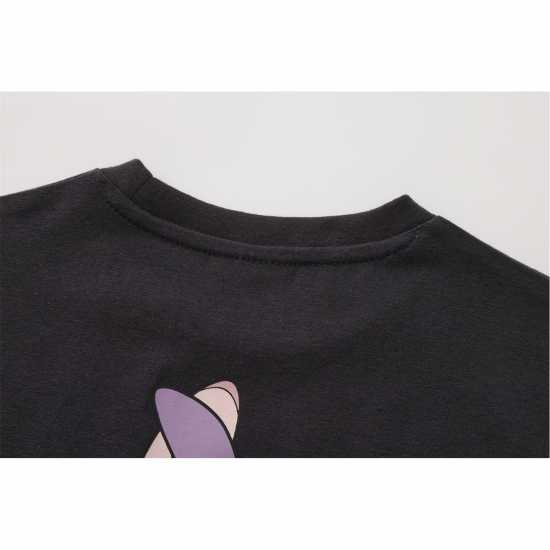 Character Short Sleeve T-Shirt Infant Girls Stitch Детско облекло с герои