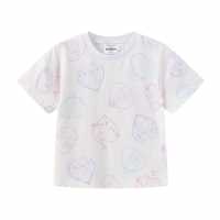 Character Short Sleeve T-Shirt Infant Girls Frozen Детско облекло с герои