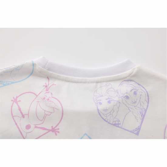 Character Short Sleeve T-Shirt Infant Girls Frozen Детско облекло с герои