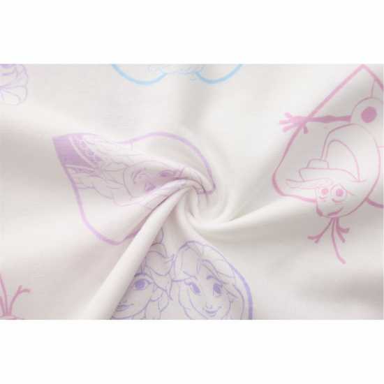 Character Short Sleeve T-Shirt Infant Girls Frozen Детско облекло с герои