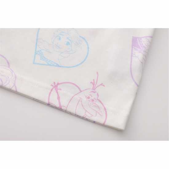 Character Short Sleeve T-Shirt Infant Girls Frozen Детско облекло с герои
