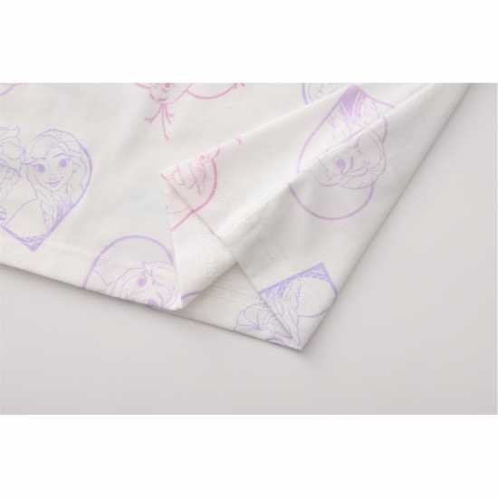 Character Short Sleeve T-Shirt Infant Girls Frozen Детско облекло с герои