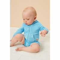 Baby Boys Towelling Hoody And Short Set