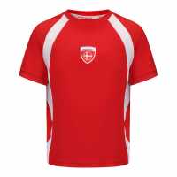 Uefa Euros 2025™ Denmark T-Shirt Juniors Uefa Euros 2025™ Denmark T-Shirt Juniors Футболни отбори и стоки