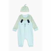 Be You Baby Boy Velour Animal All In One Set  Детски клинове