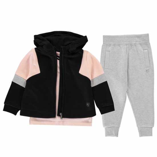 Firetrap 3 Piece Jogger Set Infant Girls Firetrap 3 Piece Jogger Set Infant Girls