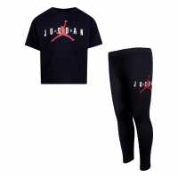 Детски Клин За Момиче Air Jordan Jordan Two Piece T Shirt And Leggings Infant Girls