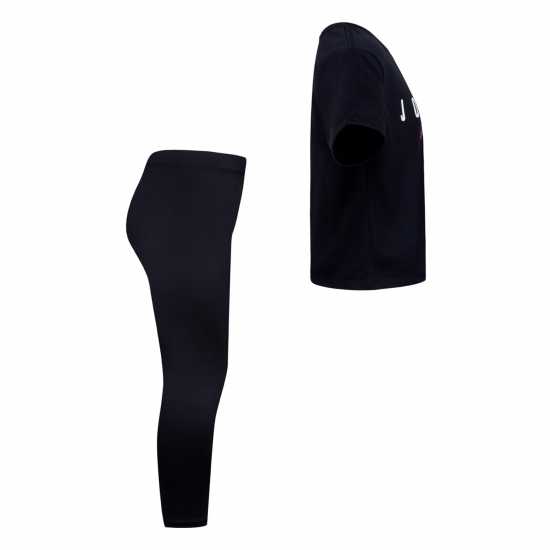 Детски Клин За Момиче Jordan Two Piece T Shirt And Leggings Infant Girls  