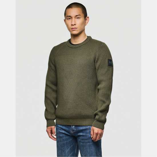 Weekend Offender Morello Rib Crew Knit Sweater  