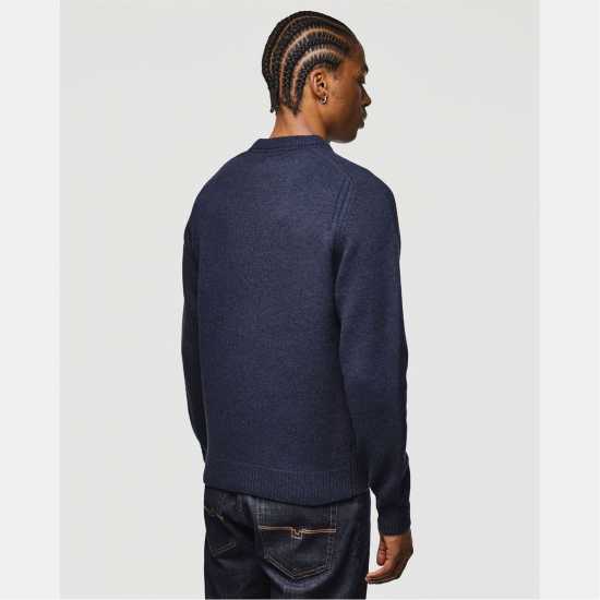 Weekend Offender Zagreb Wool Rich Crew Knit Sweater  