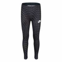 Nike Swooshfetti Leggings Black Бебешки дрехи