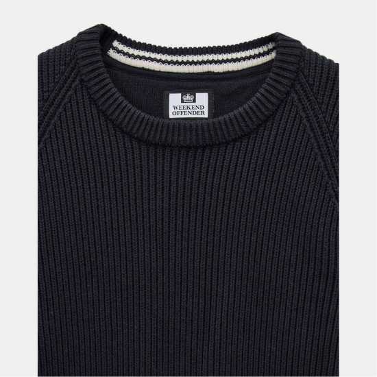 Weekend Offender Morello Rib Crew Knit Sweater  