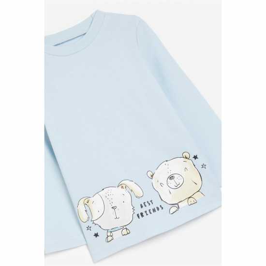 Hello World Baby Boy 6 Piece Bear Gift Set  Бебешки дрехи