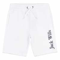 Jack Wills Jersey Shorts In99 Bright White Детски къси панталони