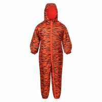 Regatta Print Splat  Bb99 БлейзОраТигър Детски якета и палта
