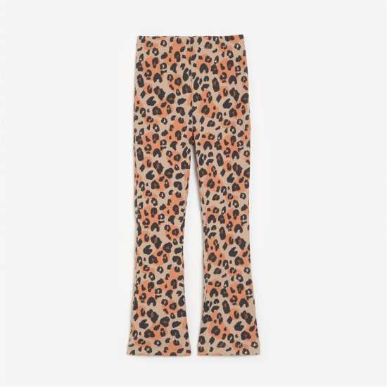 Be You Younger Girls Sweat And Leopard Pant  Детски клинове