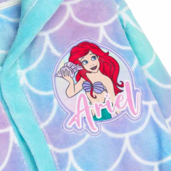 Disney Little Mermaid Scale Print Robe Multi  Детско облекло с герои