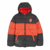 Детско Палто Character Spiderman Padded Coat Juniors  Детски якета и палта