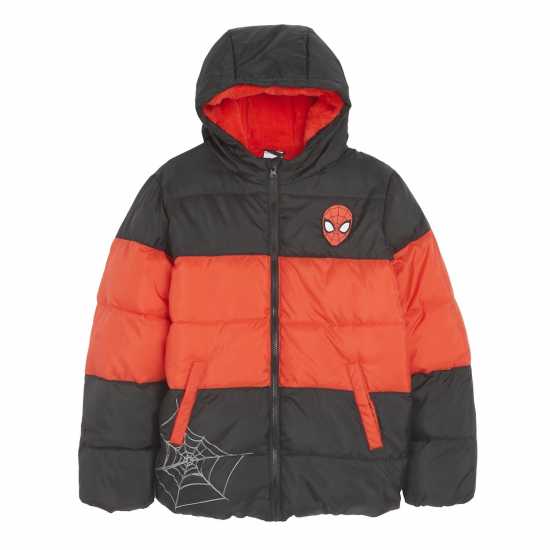 Детско Палто Character Spiderman Padded Coat Juniors  Детски якета и палта