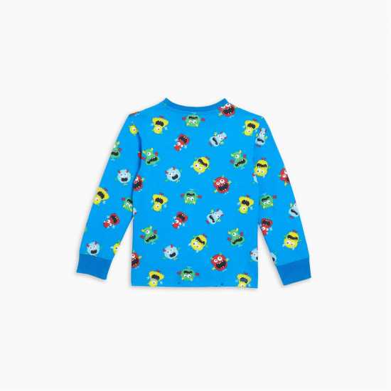 Studio Younger Boys 3 Pack Monster Pyjamas  - Бебешки дрехи