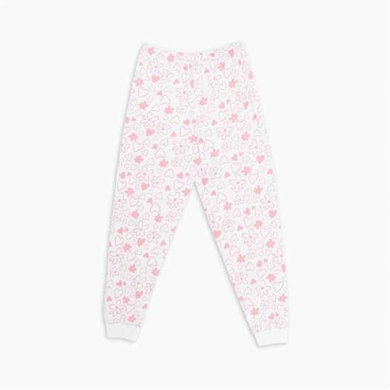 Be You Older Girls 3 Pack Heart And Flower Pjs  Детски пижами