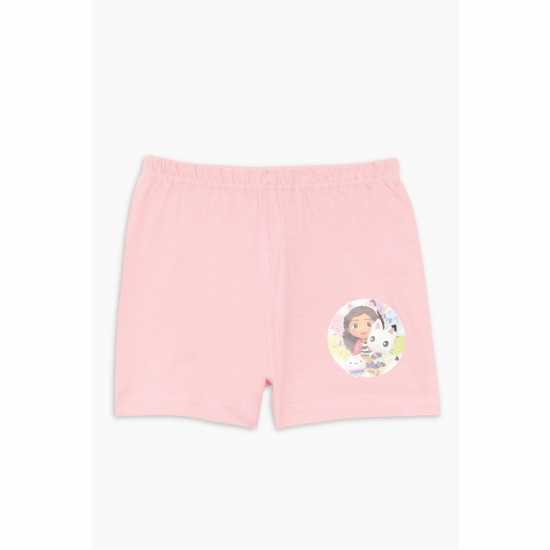 Dollhouse Girls Pink Shortie Pyjamas  Детски пижами