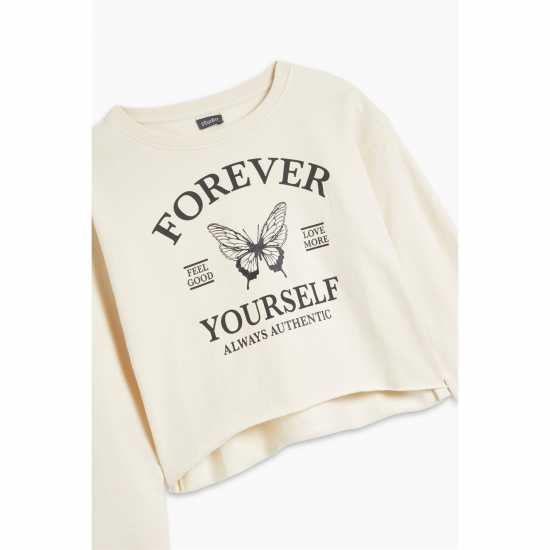 Older Girls Forever Sweatshirt  Детски плетени пуловери и жилетки