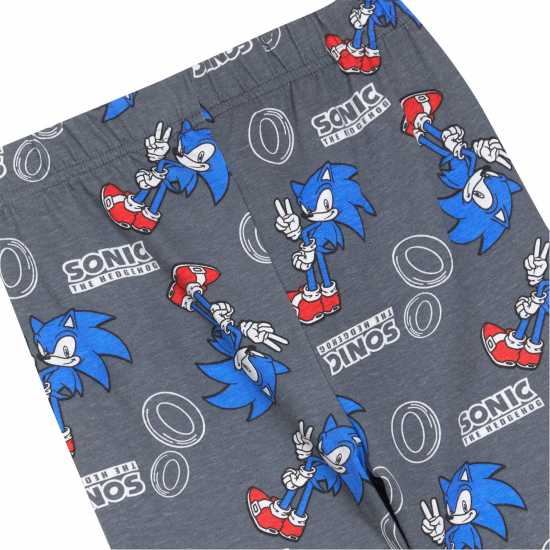 Character Boys Sonic The Hedgehog Long Sleeve Pj Set  Детско облекло с герои
