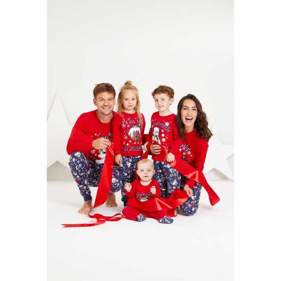 Be You Unisex Family Christmas Festive Friends Slogan Sleepsuit  Детски клинове