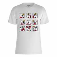 Character Disney Goofy Photo Boxes T-Shirt White Дамски стоки с герои