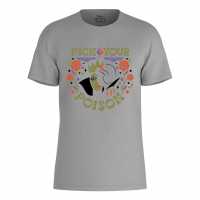 Character Disney Snow White Pick Your Poison T-Shirt Grey Дамски стоки с герои